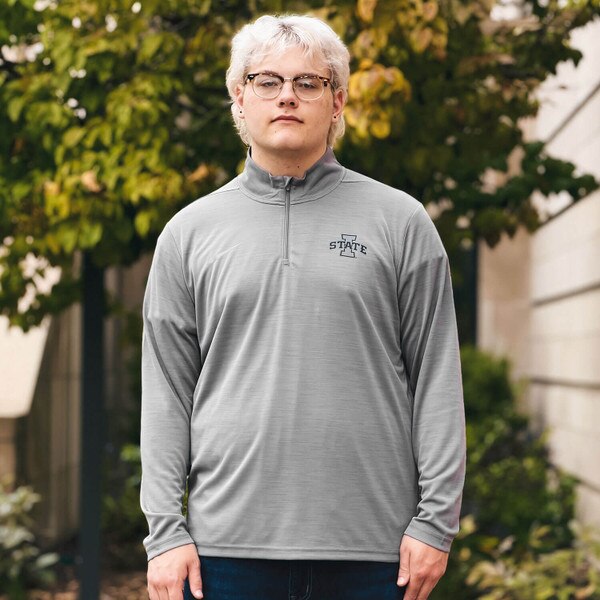 Nike I-State Gray Intensity Quarter Zip